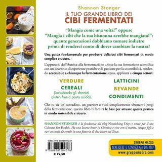 Il tuo grande libro dei cibi fermentati. Ricette e preparazioni naturali a impatto zero - Shannon Stonger - Libro Macro Edizioni 2019, Cucinare naturalMente... per la salute | Libraccio.it