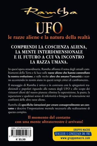 UFO. Le razze aliene e la natura della realtà - Ramtha - Libro Macro Edizioni 2019, Nuova saggezza | Libraccio.it