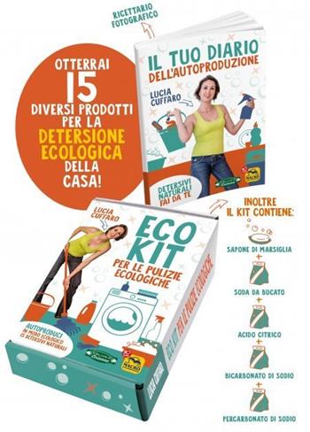 Eco kit per le pulizie ecologiche - Lucia Cuffaro - Libro Gruppo Editoriale Macro 2023, Il filo verde di Arianna | Libraccio.it