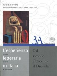 L' esperienza letteraria in Italia. Per le Scuole superiori. Vol. 3: Dal secondo Ottocento al Duemila. - Giulio Ferroni - Libro Einaudi Scuola 2006 | Libraccio.it