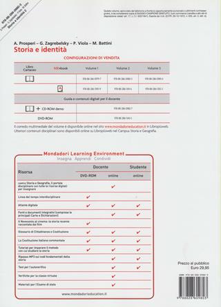 Storia e identità. Con espansione online. Vol. 2: Dall'età delle rivoluzioni alla fine dell'Ottocento. - Adriano Prosperi, Gustavo Zagrebelsky - Libro Einaudi Scuola 2012 | Libraccio.it