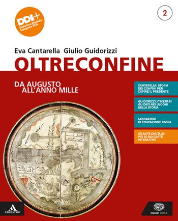 Oltreconfine. e professionali. Con e-book. Con espansione online. Vol. 2: Da augusto all'anno Mille - Eva Cantarella, Giulio Guidorizzi - Libro Einaudi Scuola 2021 | Libraccio.it