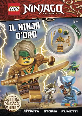 Il ninja d'oro. Lego Ninjago. Legacy. Con Giocattolo  - Libro Panini Comics 2021 | Libraccio.it