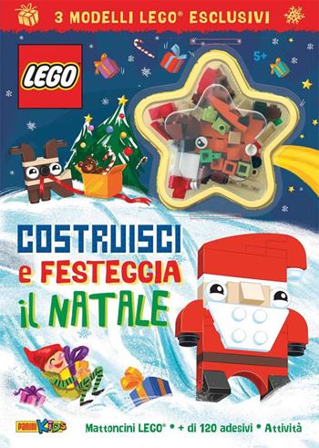 Costruisci e festeggia il Natale! Lego. Con adesivi. Ediz. a colori. Con set LEGO®  - Libro Panini Comics 2021, Panini kids | Libraccio.it