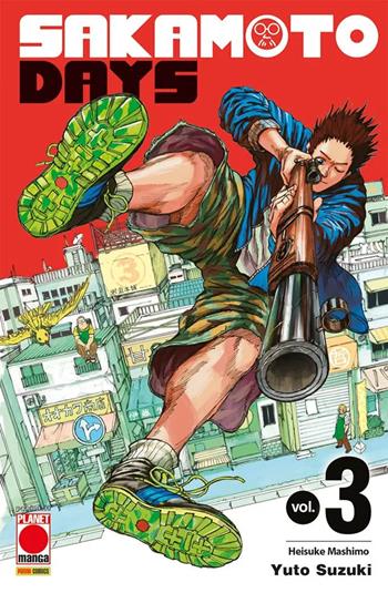 Sakamoto days. Vol. 3: Heisuke Mashimo - Yuto Suzuki - Libro Panini Comics 2022, Planet manga | Libraccio.it