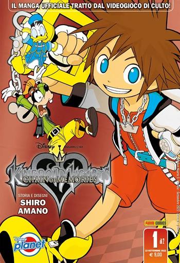 Kingdom Hearts. Chain of memories. Silver. Vol. 1 - Shiro Amano - Libro Panini Comics 2022, Disney planet | Libraccio.it
