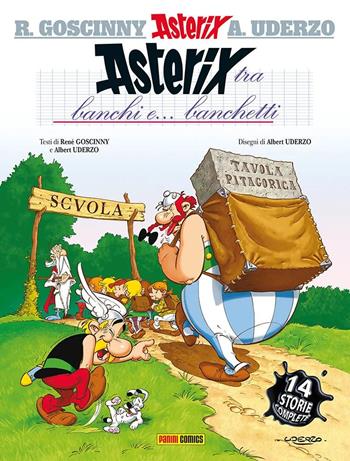 Asterix tra banchi e... banchetti - René Goscinny, Albert Uderzo - Libro Panini Comics 2022, Asterix collection | Libraccio.it
