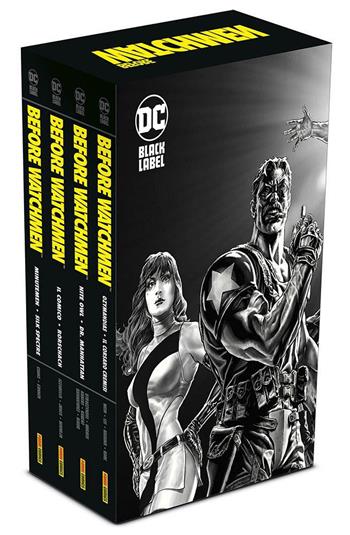Before Watchmen. Cofanetto - Darwyn Cooke, Brian Azzarello, J. Michael Straczynski - Libro Panini Comics 2022, DC Black label | Libraccio.it