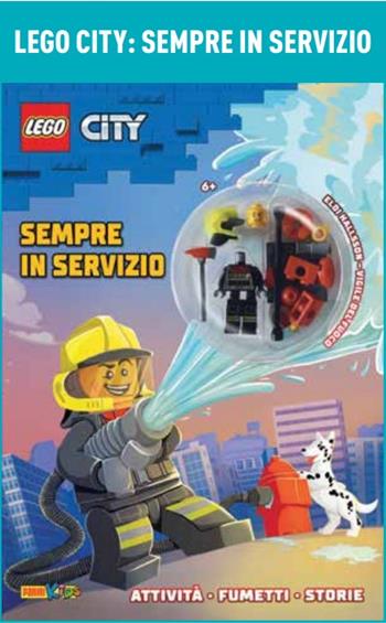 Sempre in servizio. Lego city. Ediz. a colori. Con gadget  - Libro Panini Comics 2023, Panini kids | Libraccio.it