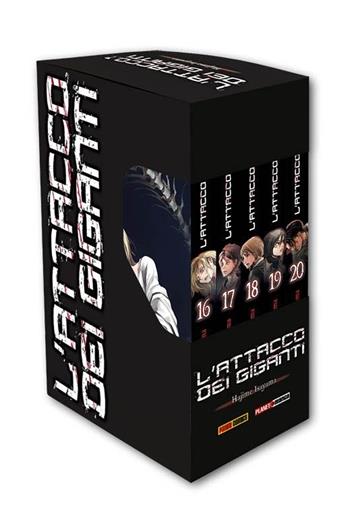 L' attacco dei giganti. Vol. 16-20 - Hajime Isayama - Libro Panini Comics 2022, Planet manga | Libraccio.it