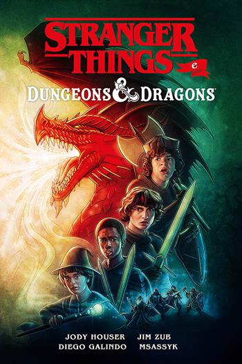 Stranger things e Dungeons & Dragons - Jim Zub, Jody Houser, Kyle Lamber - Libro Panini Comics 2023 | Libraccio.it