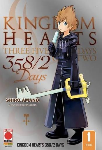 Kingdom hearts silver. 358/2 Days. Vol. 1 - Shiro Amano - Libro Panini Comics 2023, Planet manga | Libraccio.it