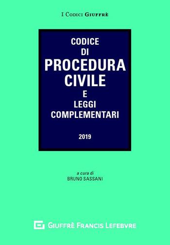 Codice di procedura civile e leggi complementari  - Libro Giuffrè 2019, I codici Giuffrè tascabili | Libraccio.it