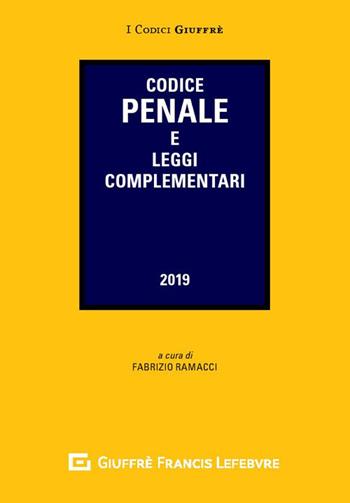 Codice penale e leggi complementari  - Libro Giuffrè 2019, I codici Giuffrè tascabili | Libraccio.it