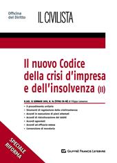 Il nuovo codice della crisi d'impresa e dell'insolvenza. Vol. 2