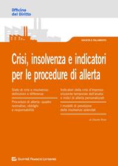 Crisi, insolvenza e indicatori per le procedure di allerta