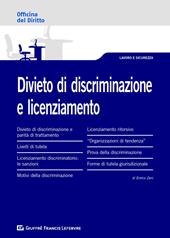 Divieto di discriminazione e licenziamento