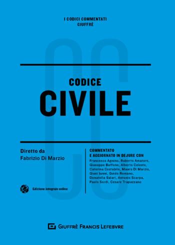 Codice civile  - Libro Giuffrè 2020, I codici commentati Giuffrè | Libraccio.it