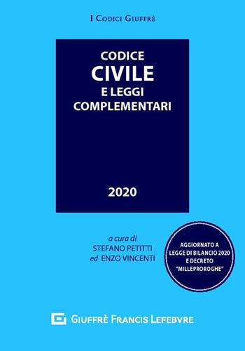 Codice civile e leggi complementari  - Libro Giuffrè 2020, I codici Giuffrè tascabili | Libraccio.it