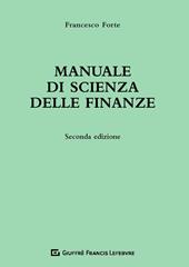 Manuale di scienza delle finanze