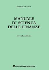 Manuale di scienza delle finanze