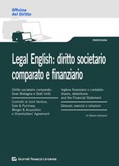 Legal English: diritto societario comparato e finanziario