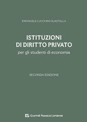 Istituzioni di diritto privato per gli studenti di economia