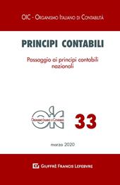 Principi contabili. Passaggio ai principi contabili nazionali