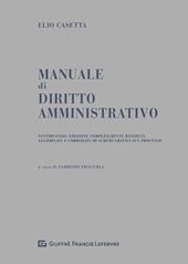 Manuale di diritto amministrativo