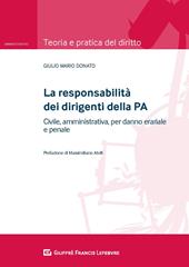 La responsabilità dei dirigenti della PA