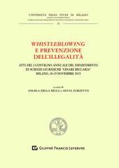 Whistleblowing e prevenzione dell'illegalità