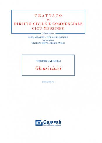 Gli usi civici - Fabrizio Marinelli - Libro Giuffrè 2022, Trattato di diritto civile e commerciale | Libraccio.it