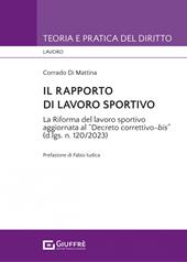 Il rapporto di lavoro sportivo