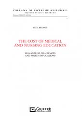 The cost of medical and nursing education