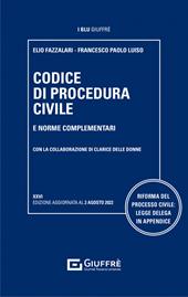 Codice di procedura civile e norme complementari