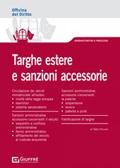 Targhe estere e sanzioni accessorie