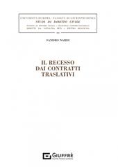 Il recesso dai contratti traslativi