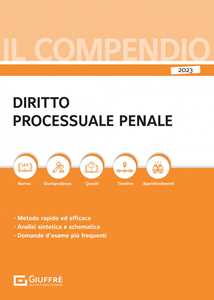 Compendio Diritto Processuale Penale 2023-image