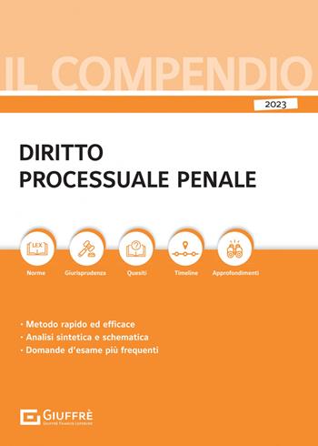 Compendio di diritto processuale penale - Alberto Filippini - Libro Giuffrè 2023, Compendi | Libraccio.it