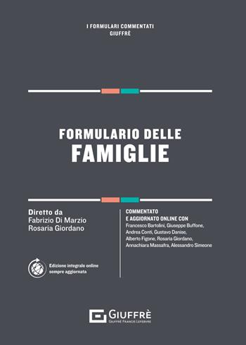 Formulario della famiglia  - Libro Giuffrè 2024, I formulari commentati | Libraccio.it
