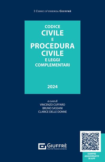 Codice civile e procedura civile e leggi complementari  - Libro Giuffrè 2024, Codici d'udienza | Libraccio.it
