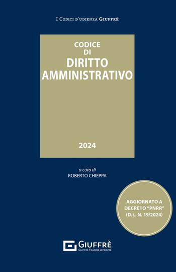 Codice di diritto amministrativo  - Libro Giuffrè 2024, Codici d'udienza | Libraccio.it