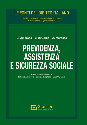 Previdenza, assistenza e sicurezza sociale  - Libro Giuffrè 2024, Le fonti del diritto italiano | Libraccio.it