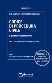 Codice di procedura civile e norme complementari
