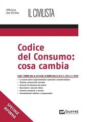 Codice del consumo: cosa cambia