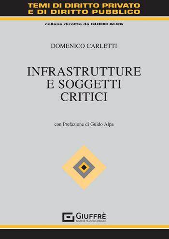 Infrastrutture e soggetti critici - Carletti Domenico - Libro Giuffrè 2023, Temi diritto privato e diritto pubblico | Libraccio.it