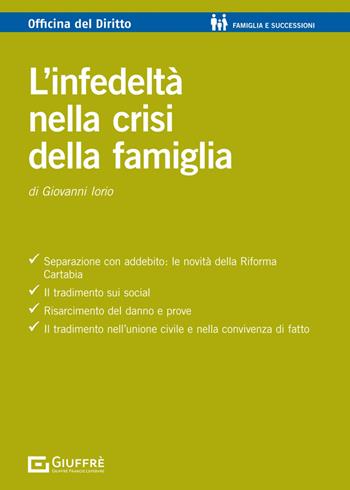 L'infedeltà nella crisi della famiglia - Giovanni Iorio - Libro Giuffrè 2024, Officina. Famiglia e successioni | Libraccio.it