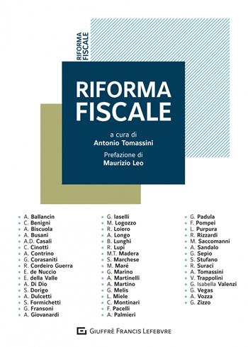 Riforma fiscale  - Libro Giuffrè 2023 | Libraccio.it