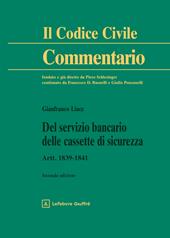 Del servizio bancario delle cassette di sicurezza. Artt. 1839-1841