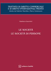 Le società. Le società di persone
